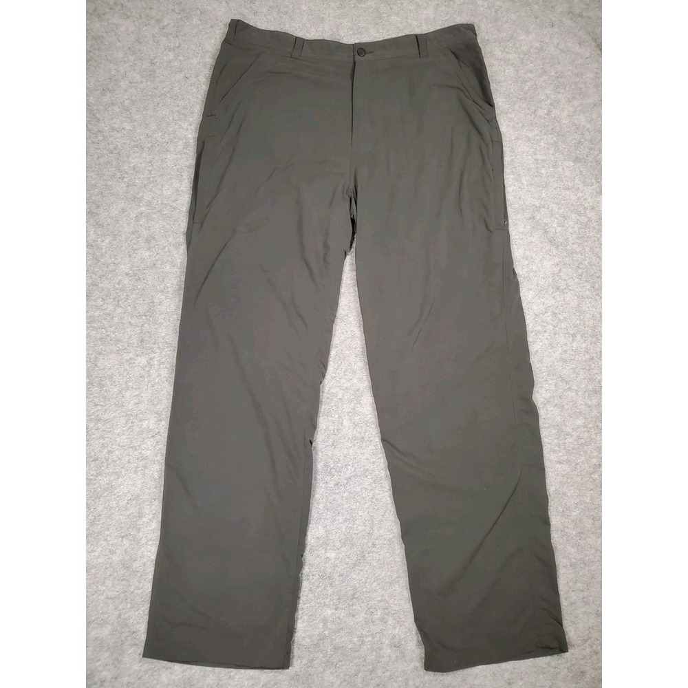 REI Quick‎ Drying UPF50 Hiking Outdoor Adventure Pants Men's 40x34 Gray Fishing